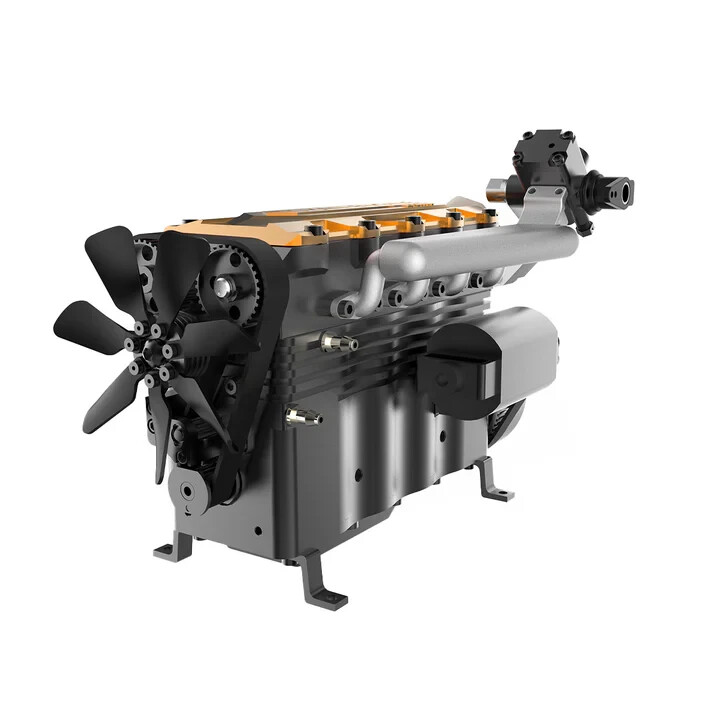 TOYAN FS-L400 14ccエンジン　DIY組み立てキット MAYS TOYAN FS-L400 14cc Inline 4-Cylinder 4-Stroke Water