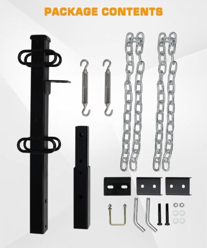 Trailer Hitch Extension,2.5 to 2 Inch Hitch Extender,24 34 Inch Length, 4,500lbs - Bild 6 von 21