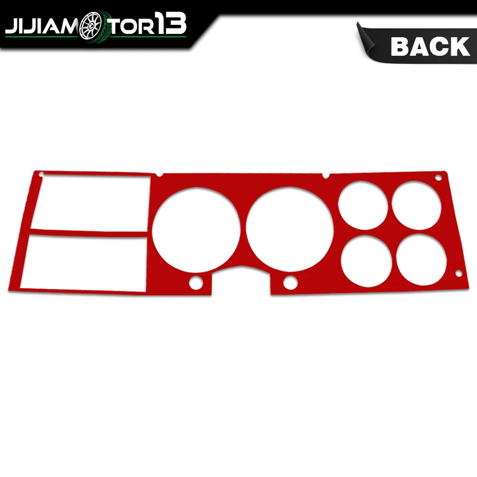 Brushed Aluminum Dash Bezel Insert 1981-1987 Chevy/GMC Truck Blazer Suburban - Image 4 of 4