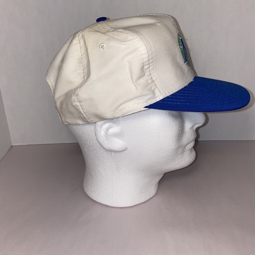 Vintage NBA Dallas Mavericks SnapBack Hat Cap White / Blue One Size By Pro Star - Picture 5 of 8