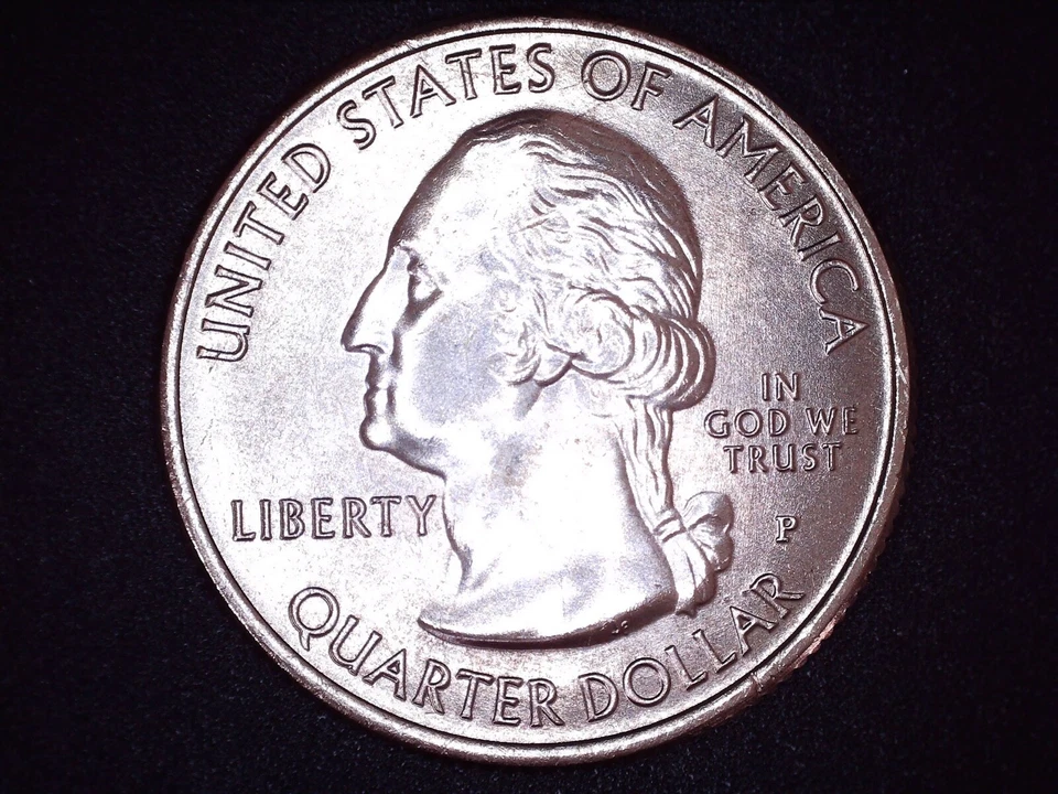 2012 P Acadia N. Park Quarter Maine **RARE** ATB Error Coin - DIE CHIPS - GEM BU - Image 4 of 4