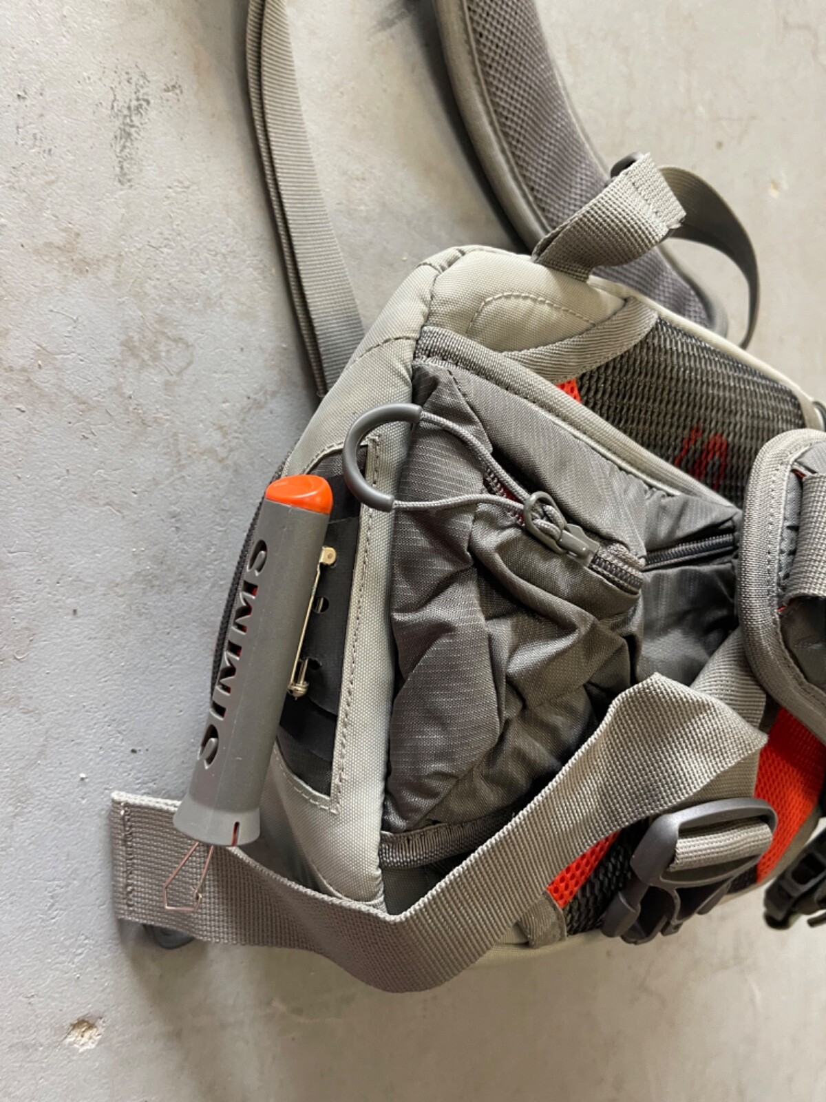 Simms Fly Fishing multi Pocket Padded Waist Belt Pack eBay