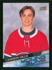 CAMERON HILLIS RC YOUNG GUNS 2020-21 UPPER DECK 20-21 NO 705       0689