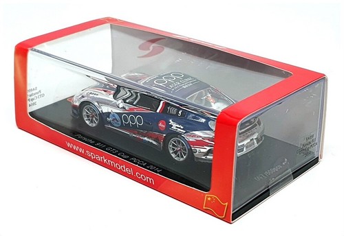 Spark 1/43 Scale SA059 - Porsche 911 GT3 Cup #5 PCCA 2014 - Blue/Silver - Picture 5 of 5