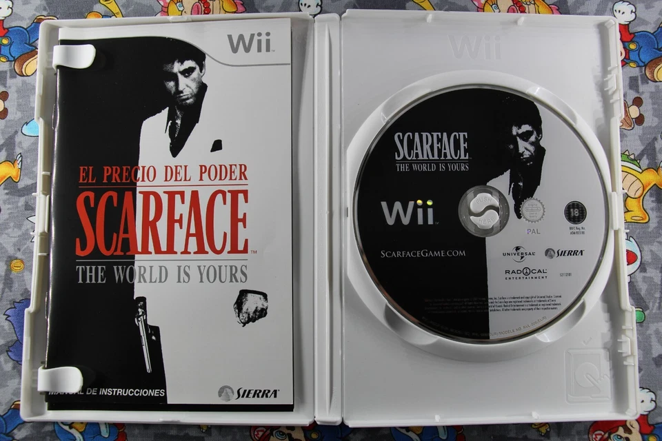 SCARFACE EL PRECIO DEL PODER NINTENDO WII PAL ESPAÑA, foto 3 de 3