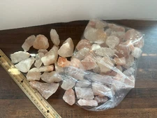 Himalayan Salt Chunks: Large (Chunky Crystals, Pink Sea Salt, Rocks) 4.3 lbs