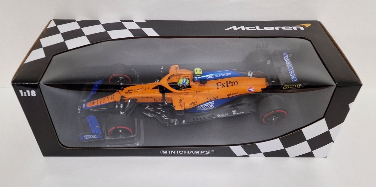 Minichamps 1:18 Diecast Model Car F1 McLaren Mercedes Norris GP