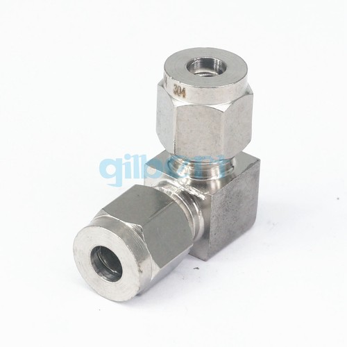 Fit OD Tube O.D 1/4" 304 Stainless Elbow Equal Ferrule Compression Pipe Fitting - Picture 5 of 5