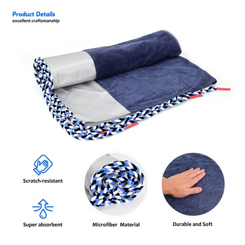 Pro Window Tinting Dashboard Protcting Microfiber Towel Large Cover Absorbent - Picture 5 of 11