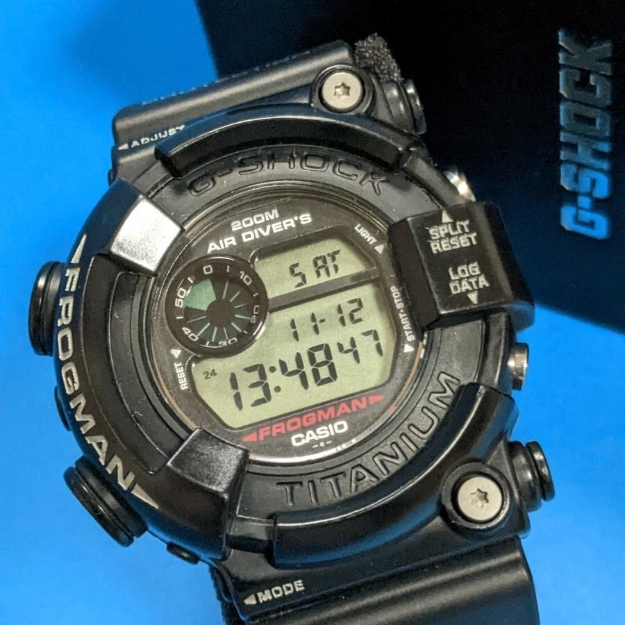 Casio G SHOCK First Generation Men in Black Frogman MIB 1 DW 8200Z 1T