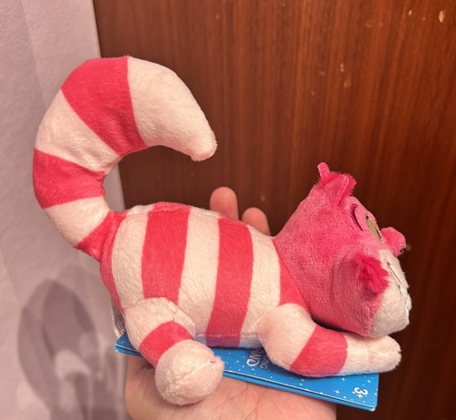Authentic Disney Cheshire cat Shoulder Plush Magnetic Pal Alice in Wonderland - Picture 2 of 5