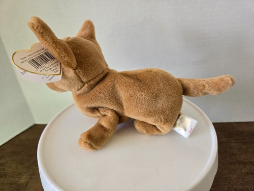 Tiny the Brown Chihuahua Puppy Dog TY Beanie Babies 1998 - Picture 5 of 9