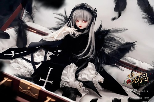 Rozen Maiden Suigintou Dolk Cast Doll Series Ball Jointed Figure the first doll - Picture 8 of 13