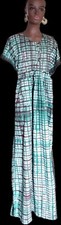 Dye African maxi dress