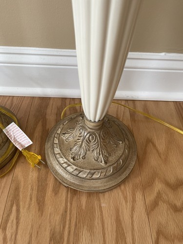 Pair of Elegant LENOX QUOIZEL Table Lamps….no shades - Picture 2 of 4