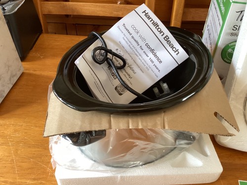 Hamilton Beach 'The Comfort Cook' 3.5L Silver Slow Cooker 160W - HBSC040S - Picture 4 of 13