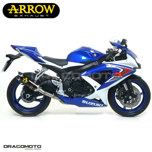 Exhaust SUZUKI GSX-R 750 2010 ARROW Carbon CC THUNDER - Picture 2 of 5