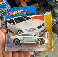 Hot Wheels 2011 HW Premiere '10 BMW M3 White 1:64 Diecast Unopened