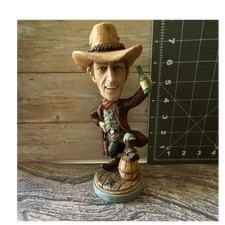 Western Americana Cowboy Figurine with Hat, B...