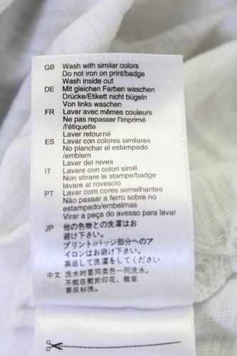 Scotch And Soda Boys Cotton Graphic Print Crew Neck T-Shirt White Size M - Picture 4 of 5
