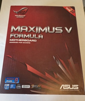 ASUS ROG Maximus V Formula Z77 LGA1155 Gaming Motherboard w/ Box & Accessories