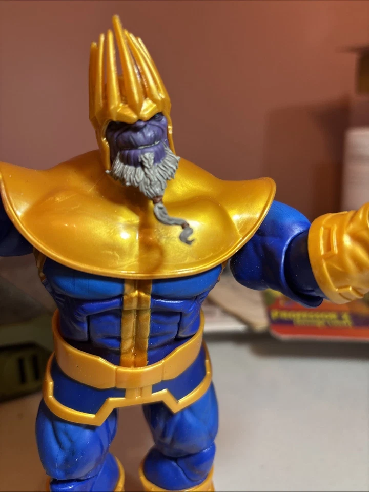 Figura de acción Marvel Legends Thanos Deluxe Infinity Gauntlet 2021 completa suelta Foto 2 de 4