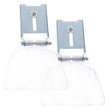 2 Pcs Bench Grinder Replacement Parts Safety Eye Shields Accessories