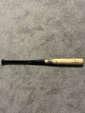 Luis Carpio Game Used Cracked Broken Baseball Bat Detroit Tigers 
