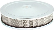 9 X 2 Air Cleaner - Chrome Finish Fits Carburetors Tbi Applications