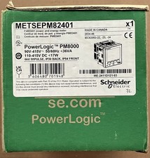 Schneider Electric METSEPM82401 Power Logic PM8000 Power Meter - BRAND NEW