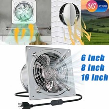 6 8 10 Inch Exhaust Fan 110V Ventilation Wall...