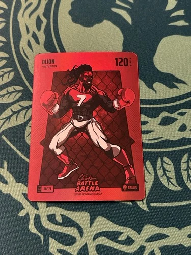 Bijon Robinson DIJON Red Brawl Foil Bo Jackson Battle Arena 2026 Griffey Edition