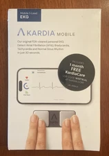 AliveCor AC-009 KardiaMobile Wireless Personal EKG Monitor Black NEW in Box