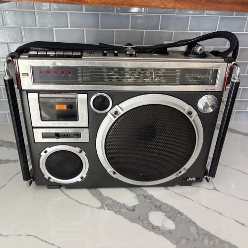 Vtg 1979 JVC RC-550W Rare Boombox Ghetto blaster El Diablo JAPAN RADIO The BEAST