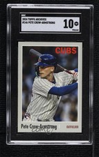 2024 Topps Archives 1970 Topps Pete Crow-Armstrong #146 SGC 10 GEM Rookie RC