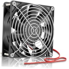 140mm 12V Cooling Fan 2-Pin High Static Pressure Dual Ball Bearing 140x140x38mm