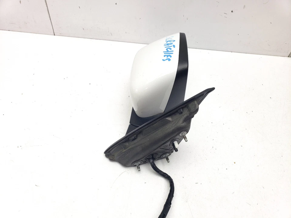 JEEP CHEROKEE KL MK5 WING MIRROR POWER FOLDING RIGHT DRIVER SIDE IN WHITE 2014 - Image 4 of 4