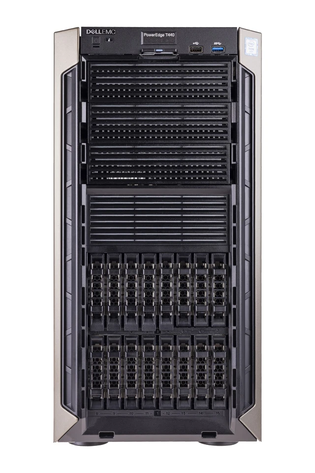 Server Dell PowerEdge T440 16x2.5" 2xSilver 4110 256GB 2x480GB SSD H730P+ iDRAC9 - Image 4 of 4