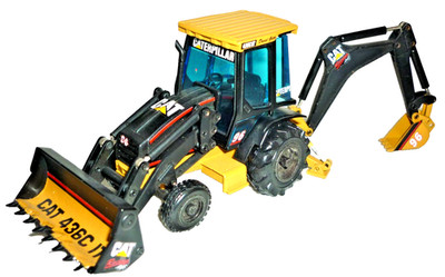 NZG Sonderedition 429 Baggerlader Caterpillar Cat 436C IT 1999 1:50 Excavator