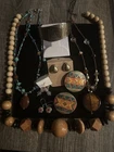 Vintage To Now Costume Jewelry Lot Boho Southwestern Necklaces Earrings Beaded 2