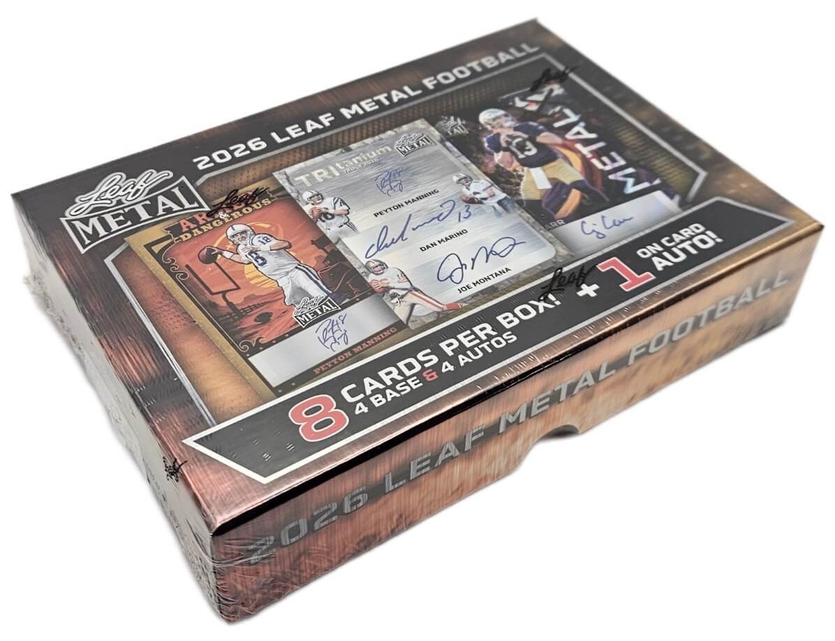 2026 LEAF METAL FOOTBALL HOBBY BOX for sale online | eBay