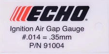 GENUINE ECHO IGNITION COIL MODULE  AIR GAP GAUGE TOOL 91004