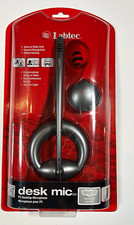 Labtec Desk Mic 524 Desktop Gooseneck Mic 3.5mm Unidirectional Silver