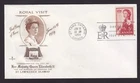 Canada FDC 1959 QEII Opens St Lawrence Seaway, Rosecraft cachet, sc#386