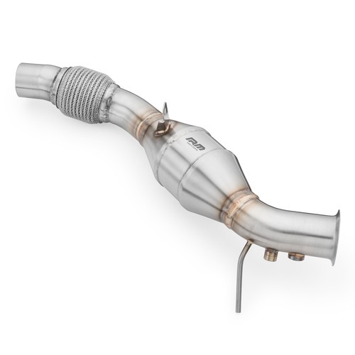 Downpipe pour BMW 3 316d E90 sans FAP catalyseur silencieux 63,5mm / 2,5" decata - Afbeelding 4 van 4