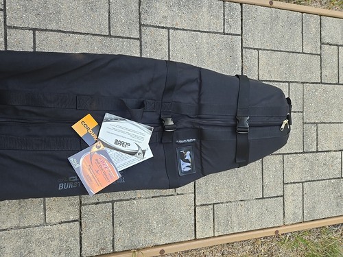 The Club Glove Bag Wheeled Cordura Burst Proof Black w Tags, USA - Picture 2 of 22