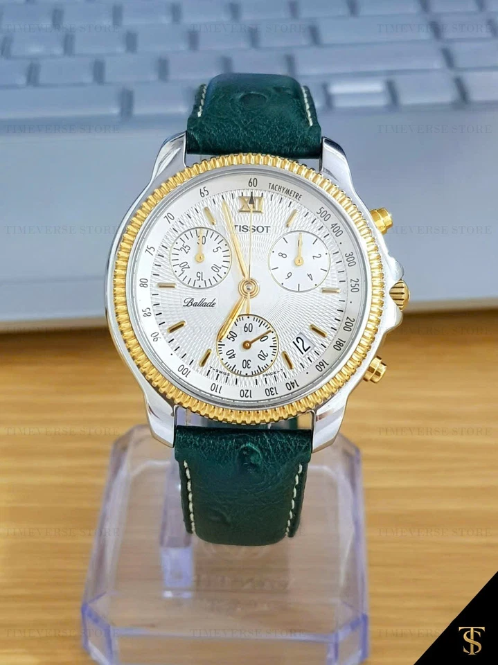 Tissot Ballade Men’s Chronograph Quartz Watch – 38 mm Stainless Steel - Image 2 of 4