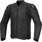 Alpinestars Dusk Leather Black Laser
