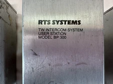 RTS Systems TW Intercom System User Station Model BP 300 #146986