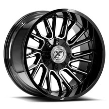Xf Off-road Xf-230 Wheel 20x10 -24 8x180 125.2 Black Single Rim Xf Off-road Xf-230 Wheel 20x10 -24 8x180 125.2 Black Single Rim